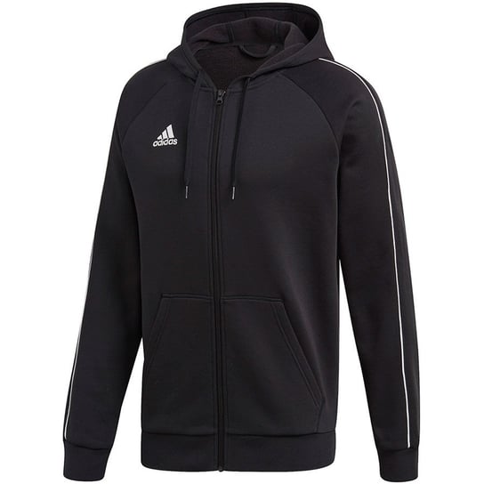 Adidas, Bluza sportowa męska, Core 18 FZ Hoody FT8068, czarny, rozmiar XXL Adidas