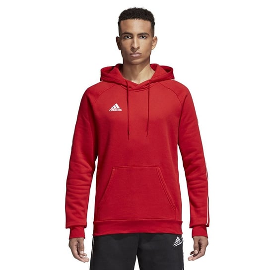 Adidas, Bluza sportowa męska, CORE 18 Y Hoody CV3337, czerwony, rozmiar XL Adidas