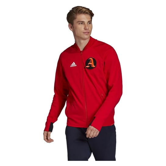 Adidas, Bluza sportowa męska, M VRCT JACKET FI4681, czerwony, rozmiar L Adidas