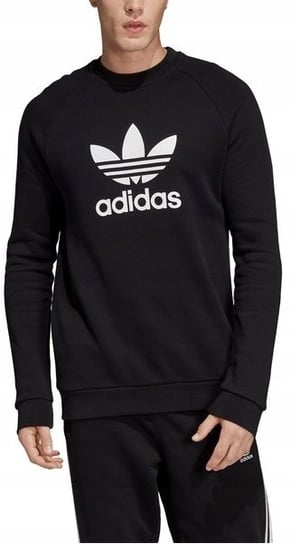Adidas, Bluza sportowa męska, Originals Treofil Warm Up CW1235, czarny, rozmiar L Adidas