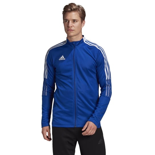 Adidas, Bluza sportowa męska, TIRO 21 Track Jacket GM7320, niebieski, rozmiar L Adidas