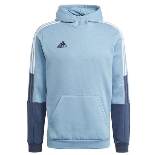 Adidas, Bluza sportowa męska, TIRO Sweat Hoody CU GQ1067, niebieski, rozmiar XXL Adidas
