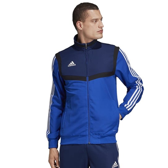 Adidas, Bluza sportowa piłkarska męska, TIRO 19 PRE JKT DT5267, niebieski, rozmiar L Adidas