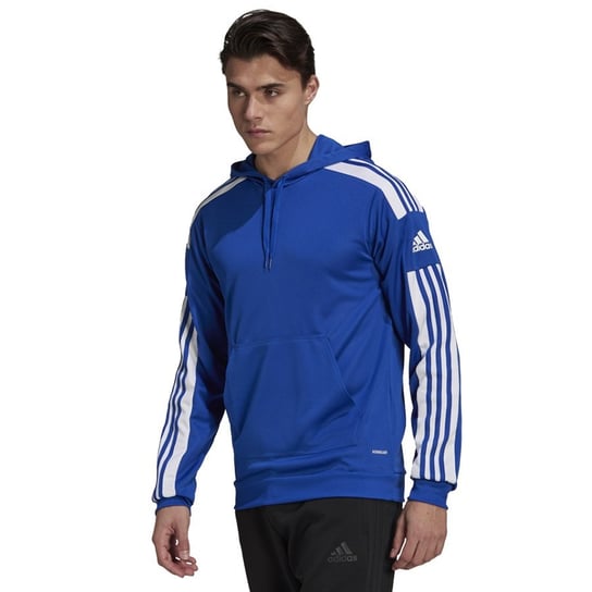 Adidas, Bluza sportowa, Squadra 21 Hoody GP6436, niebieski, rozmiar L Adidas