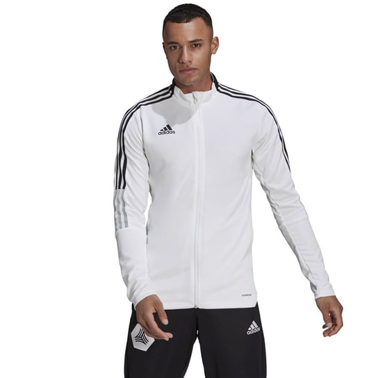 Adidas, Bluza sportowa, Tiro 21 Track Jacket GM7309, biały, rozmiar L Adidas