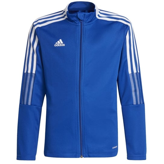 Adidas, Bluza sportowa, Tiro 21 Track Jacket Junior GM7315, niebieski, rozmiar 164 Adidas