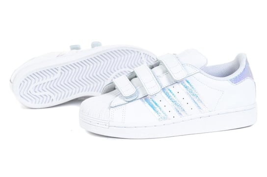 Adidas, Buty dziecięce, SUPERSTAR CF C FV3655, biały, rozmiar 29 Adidas