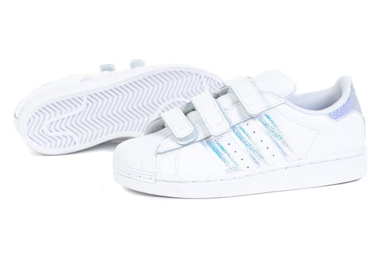 Adidas, Buty dziecięce, SUPERSTAR CF C FV3655, biały, rozmiar 30 Adidas