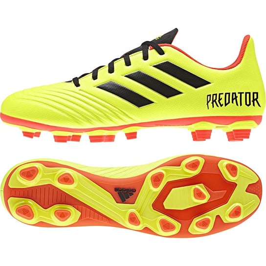 Adidas, Buty męskie, Predator 18.4 FxG, żółte, rozmiar 40 Adidas