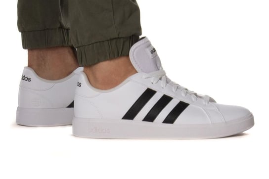 Adidas, Buty sneakersy Grand Court 2.0 Gw9250, rozm. 42 2/3, Biały Adidas