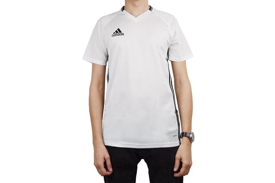 adidas Condivo 16 Training Tee S93534, Mężczyzna, T-shirt kompresyjny, Biały Adidas
