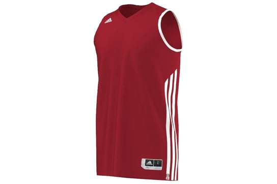 adidas E Kit JSY 2.0 O22436, Mężczyzna, T-shirt kompresyjny, Czerwony Adidas