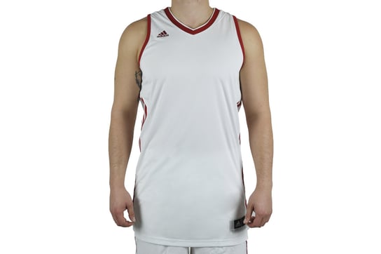 adidas E Kit JSY 3.0 AI4662, Mężczyzna, T-shirt kompresyjny, Biały Adidas