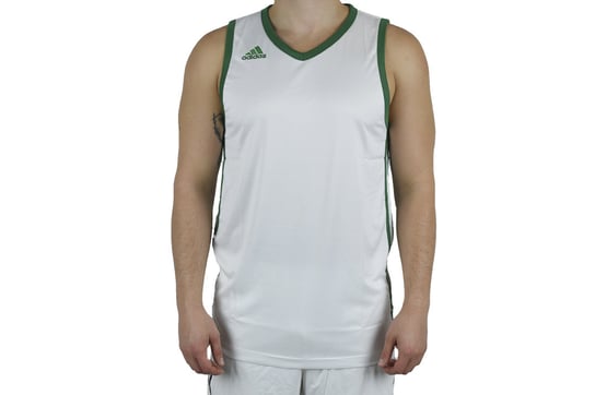 adidas E Kit JSY 3.0 S07283, Mężczyzna, T-shirt kompresyjny, Biały Adidas