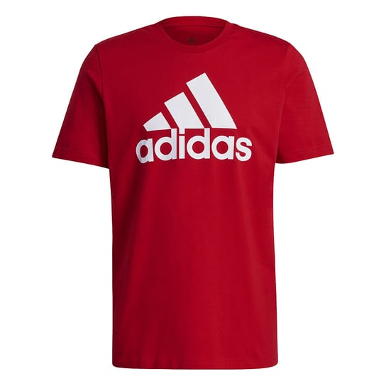 adidas Essentials Big Logo Tee Męska Czerwona (GK9124) Adidas