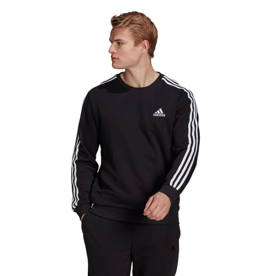 adidas Essentials Sweatshirt Męska Czarna (GK9078) Adidas