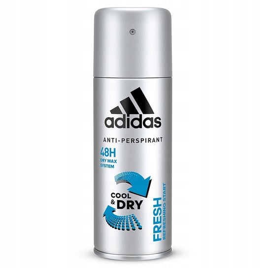 Adidas, Extra Fresh, Dezodorant spray, 150 ml Adidas