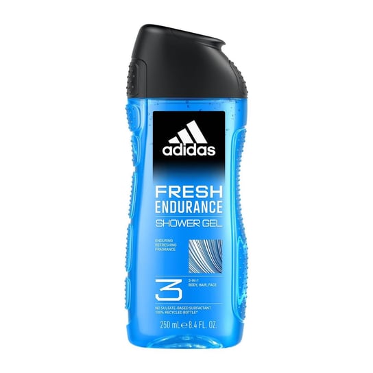 Adidas, Fresh Endurance, Żel pod prysznic dla mężczyzn, 250 ml Adidas