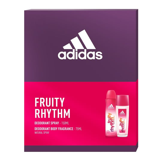 Adidas, Fruity Rhythm, zestaw kosmetyków, 2 szt. Adidas