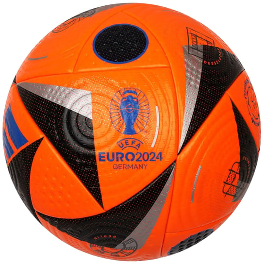 adidas Fussballliebe Winter Euro 2024 FIFA Quality Pro Ball IN9382, unisex, piłki do piłki nożnej, Pomarańczowe Adidas