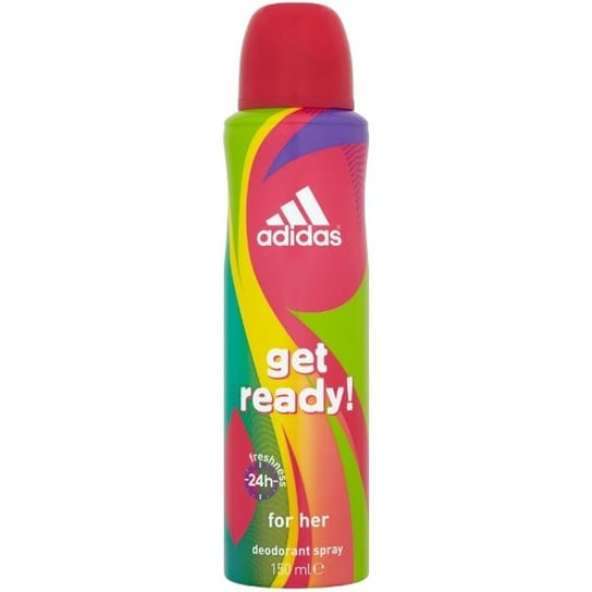 Adidas, Get Ready for Her, Dezodorant spray, 150 ml Adidas