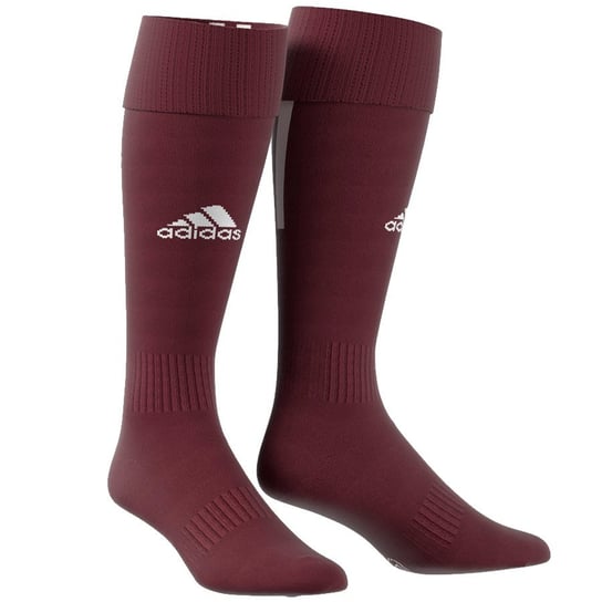 Adidas, Getry męskie, Santos Sock 18 CV8107, bordowy, rozmiar 40/42 Adidas