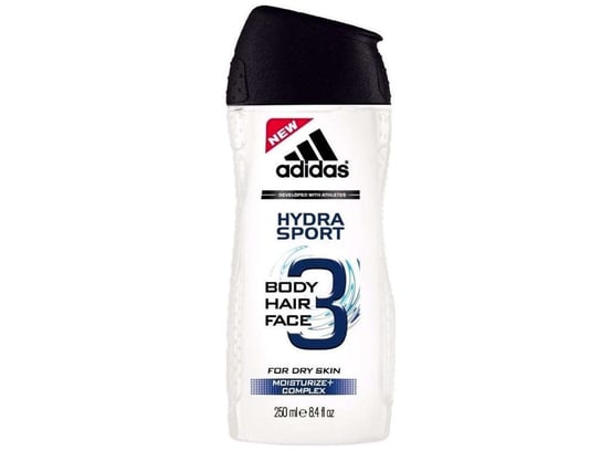 Adidas, Hydra Sport, Żel pod prysznic, 250 ml Adidas
