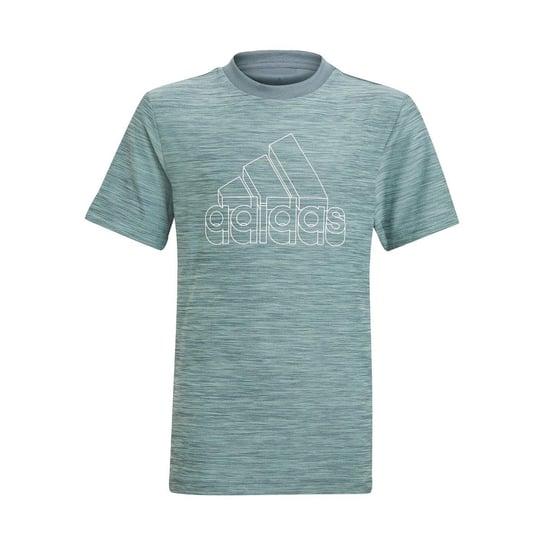 adidas JR Aeroready Heather t-shirt 899 : Rozmiar - 140 cm Adidas