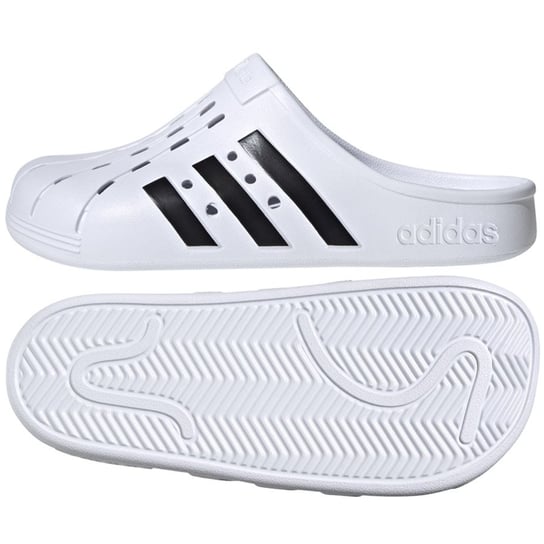 Adidas, Klapki, Adilette Clog FY8970, biały, rozmiar 37 Adidas