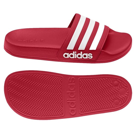 Adidas, Klapki dziecięce, Adilette Shower K EG1895, czerwony, rozmiar 31 Adidas