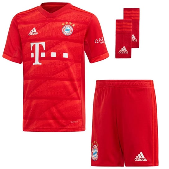 Adidas, Komplet dziecięcy, FC Bayern Home Mini DX9257, czerwony, rozmiar 104 Adidas