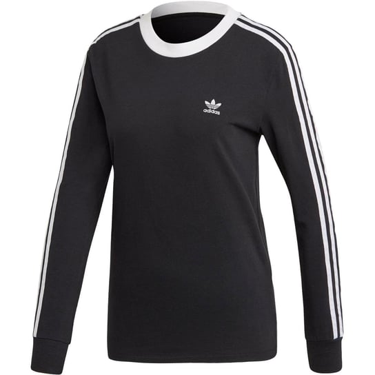 Adidas, Koszulka damska, 3 STR LS BLACK FM3301, czarny, rozmiar 32 Adidas
