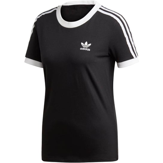 Adidas, Koszulka damska, 3 STR TEE BLACK ED7482, czarny, rozmiar 34 Adidas