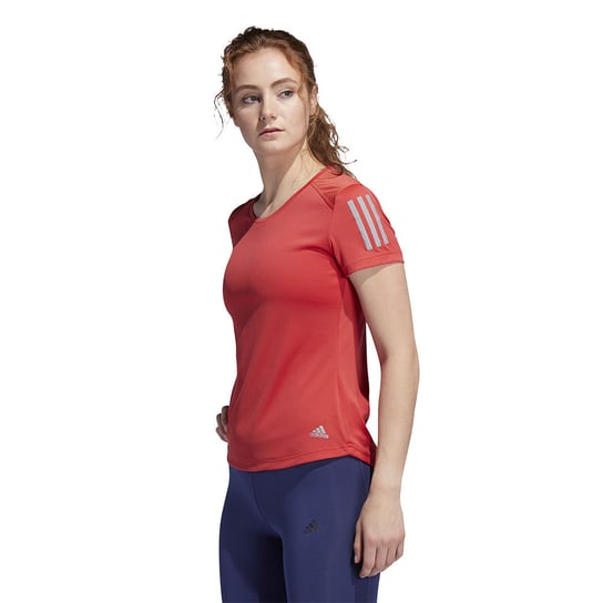 Adidas, Koszulka damska, Own The Run Tee W, czerwona, rozmiar XS Adidas