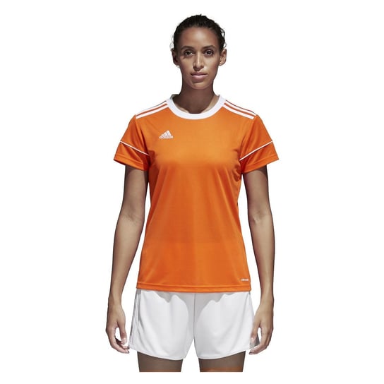 Adidas, Koszulka damska, Squadra 17 JSY W BJ9206, pomarańczowy, rozmiar S Adidas
