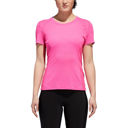 Adidas, Koszulka damska, Supernova Short Sleeve Tee W, różowa, rozmiar L Adidas