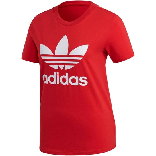 Adidas, Koszulka damska, TREFOIL TEE LU FM3302, czerwony, rozmiar 34 Adidas