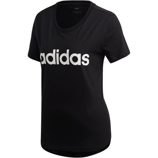 Adidas, Koszulka damska, W E LIN SLIM DP2361, czarny, rozmiar L Adidas