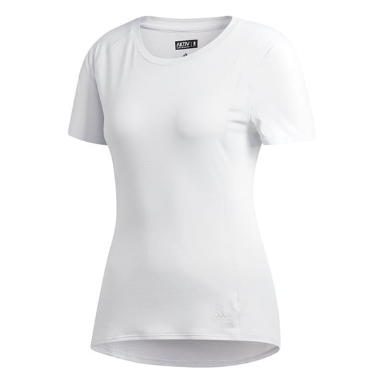 Adidas, Koszulka do biegania damska, SUPERNOVA SHORT SLEEVE TEE / CG0478, biały, rozmiar M Adidas