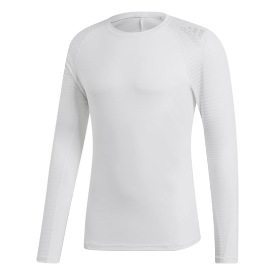 Adidas, Koszulka do biegania męska, ALPHASKIN SPORT TEELS / CZ9142, biały, rozmiar L Adidas