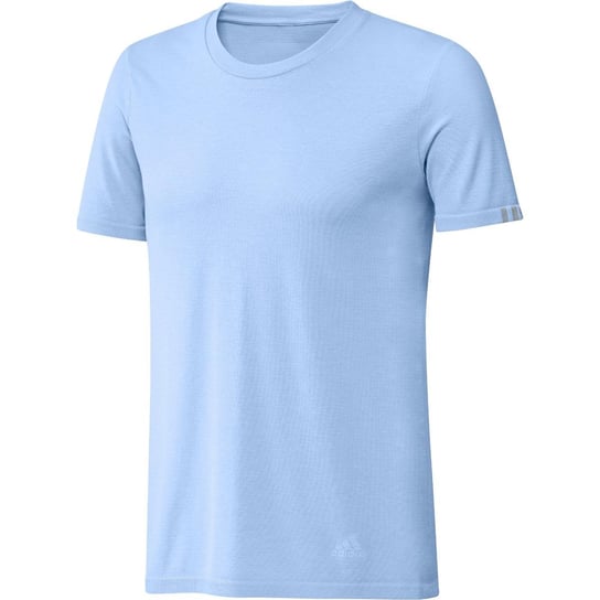 Adidas, Koszulka do biegania męska, TEE M GLOBLU / DZ1814, niebieski, rozmiar L Adidas