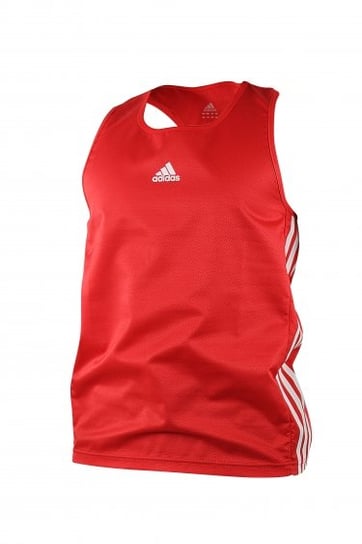 Adidas, Koszulka męska bokserska, czerwony, rozmiar L Adidas