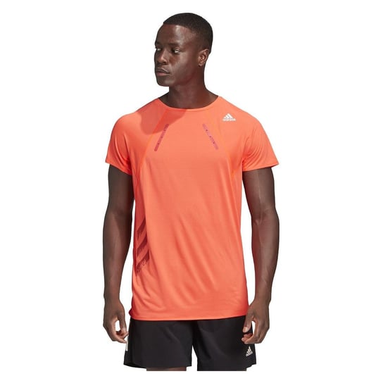 Adidas, Koszulka męska, HeatRdy FK0738, pomarańczowy, rozmiar L Adidas