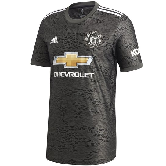 Adidas, Koszulka męska, Manchester United Away Jersey 20/21 czarno- EE2378, rozmiar M Adidas