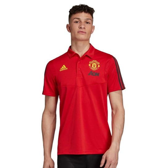 Adidas, Koszulka męska, Manchester United FJ4491, czerwony, rozmiar M Adidas