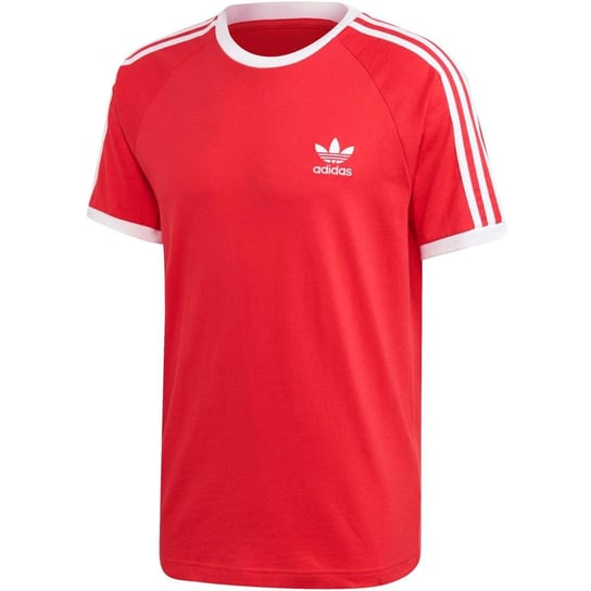 Adidas, Koszulka męska, ORIGINALS 3-STRIPES FM3770, czerwony, rozmiar L Adidas