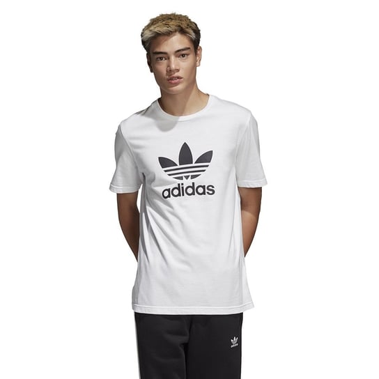 Adidas, Koszulka męska, Originals Trefoil CW0710, biały, rozmiar L Adidas