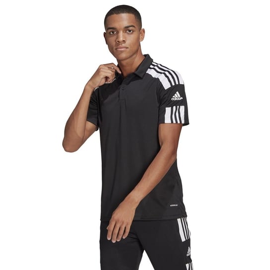 Adidas, Koszulka męska, Polo SQUADRA 21 GK9556, czarny, rozmiar L Adidas