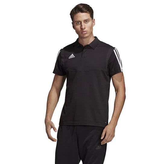 Adidas, Koszulka męska, Polo TIRO 19, czarny, rozmiar S Adidas
