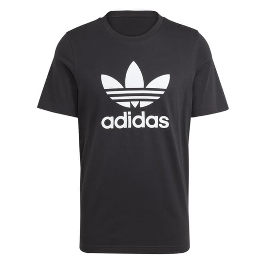 Adidas, Koszulka męska sportowa Originals Trefoil Tee, IA4815, czarna, Rozmiar L Adidas